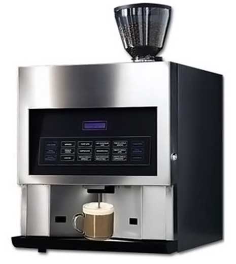 Rightfront of Aroma 5500 Super-Automatic Commercial Espresso-Cappuccino Machine