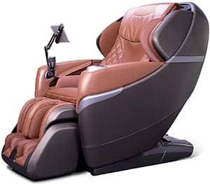 Brown Color, Cozzia Qi Massage Chair, Right View