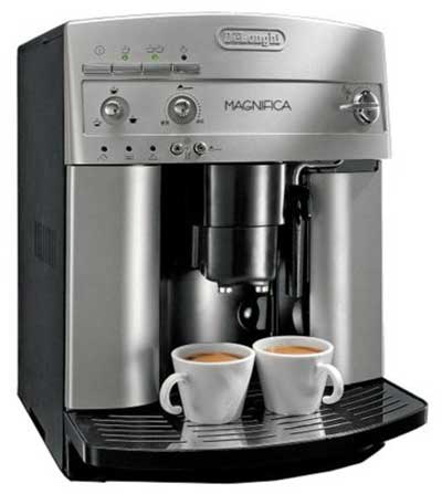Delonghi ESAM3300 Magnifica Super Automatic Espresso Coffee Machine Review ESAM3300 Front Main - Consumer Files