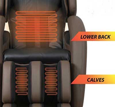 An Image of Heat Therapy Massage Chair for Health Benefits of Massage Chairs