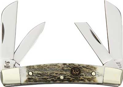 Hen and Rooster Pocket Knives Congress Deer Stag Folding Knife - Consumer Files