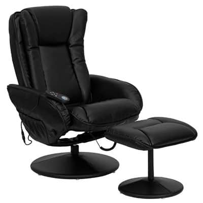 An Image of Recliner Black Color Chair Left View for T&D Massaging Recliner Review
