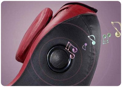 An Image of Curved Video Gaming Shiatsu Massage Music Function for BestMassage Curved Video Gaming Shiatsu