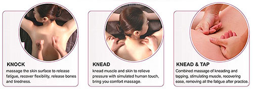 An Image of iJoy 2310 Massage Technique for BestMassage Curved Video Gaming Shiatsu Massage
