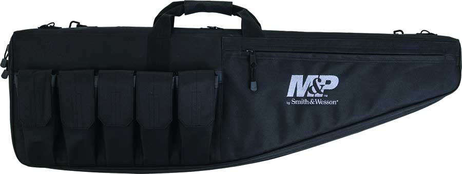 Black Color, Smith and Wesson M&P Tactical Rifle Case, Side View