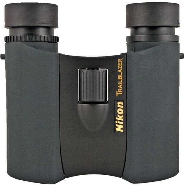 Upper View, Nikon Trailblazer Compact Binocular, Black Color
