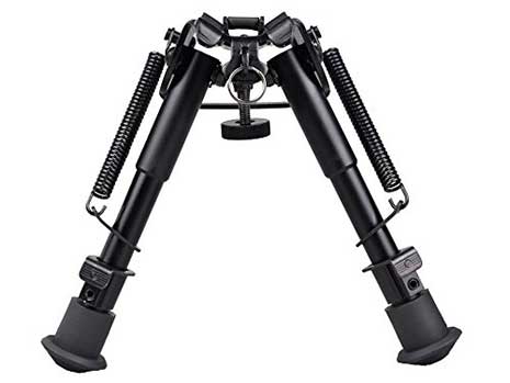 Black, Hardened steel, TMS Sniper Bipod