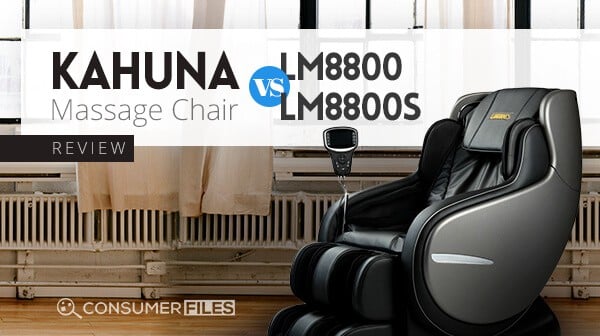 Kahuna LM8800 vs LM8800s Massage Chair Review - Consumer Files