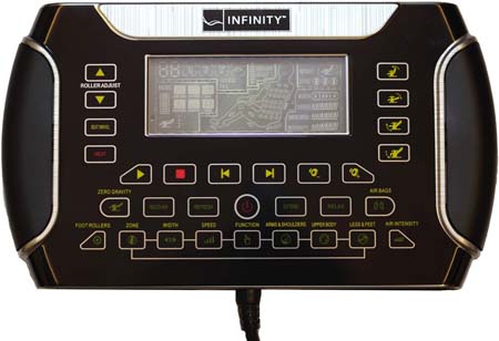 Infinity IT 8500 Massage Chair Review Controller - Consumer Files