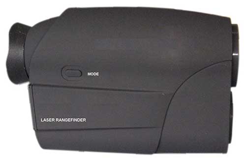 Laser Rangefinder Reviews Dragon Eyez Rangefinder Side View - ConsumerFiles