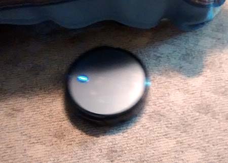 Eufy RoboVac 11 Robotic Vacuum Review Bedroom At Work - Consumer Files