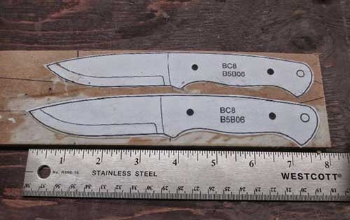 An Image of Hunting Knife Making Process for How to Make a Hunting Knife