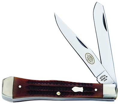 Brown, Stainless clip and spey blades, Coffin