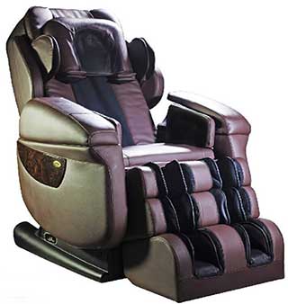 Brown Color, Luraco Massage Chair i7, Left View