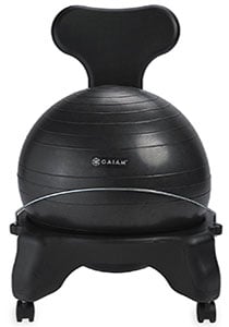 An Image of Gaiam Balance Ball Chair 
