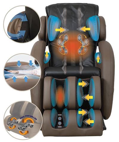 An Image of Kahuna LM6800 Massage Chair for Healthy Chairs