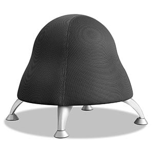 An Image of Safco Products 4755BL Runtz Ball Chair for Healthy Chairs
