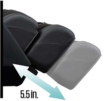 Daiwa Legacy features an extendable legrest