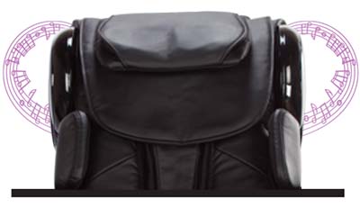 US Jaclean Massage Chair USJ 9000 features a built-in music system
