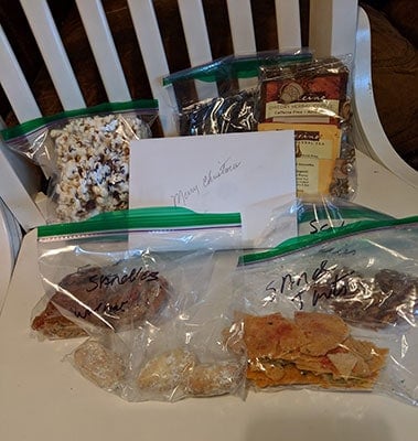 An Image of Care Package for My Year of Eating Like the World Ended – Monthly Report 