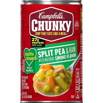 Split Pea Soup Can for August Food Report