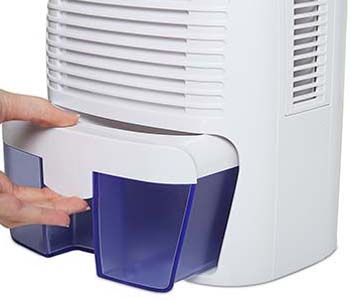 An image of Ivation GDM30 Dehumidifier removable water reservoir with a capacity of 53 ounces
