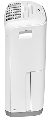 White Color, Frigidaire 70 Pint Dehumidifier. Sideview