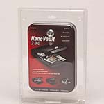 Compact size, memory fitting foam, GunVault Nanovault 200 Nano Pistol Safe NV200