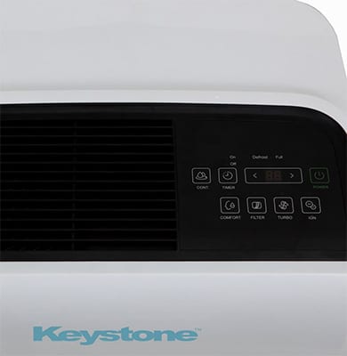 Filter and Control Panel, Keystone 95-Pint Dehumidifier, White Color