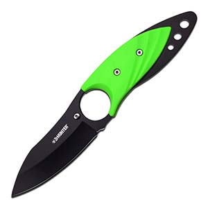 Green, Tang Necklace or Boot, Z Hunter Tactical Neck Knife