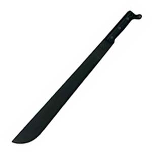 Molded plastic and riveted handle, Military Machete 
