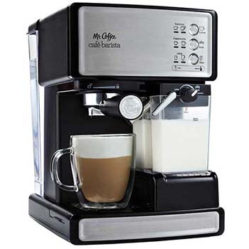 Semi automatic, Easy fill, M﻿﻿﻿r. C﻿﻿offee Cafe Barista BVMC-ECMP1000-RB