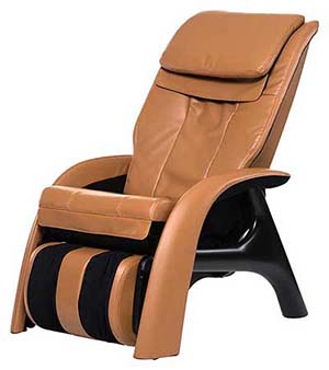 Caramel, Contoured and padded armrests, Human Touch Zerog Volito
