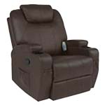 A smaller image of Best Choice Recliner Sofa in Brown color