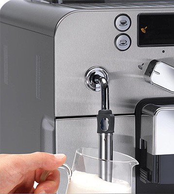 Brera Espresso Machine Milk Steaming