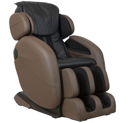 Kahuna LM6800 massage chair in brown upholstery