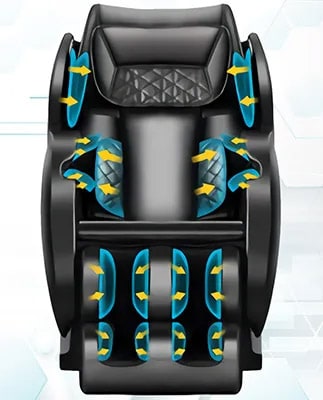 N802 Massage Chair Air Massage illustration