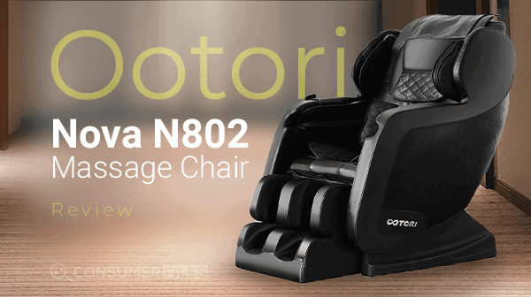 Black Ootori Nova N802 Massage Chair
