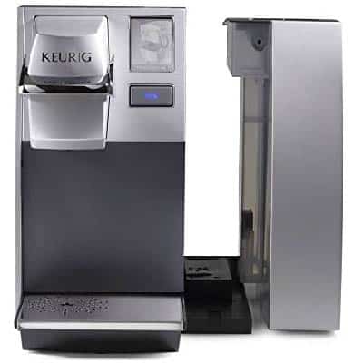 The Keurig K155 Office Pro with separated water tank and brewer