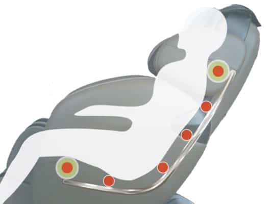L-Track Massage System for Massage Chair Post Workout