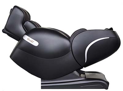 The Osaki OS-Monarch Massage Chair on a Zero Gravity position