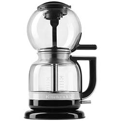 KitchenAid Siphon Coffee Maker with two glass carafes and black components
