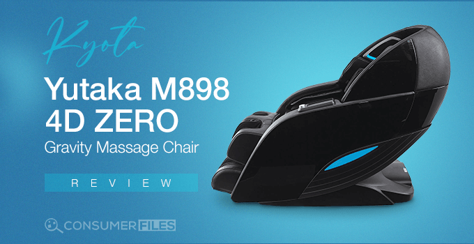 Kyota Yutaka M898 4D Zero Gravity Massage Chair