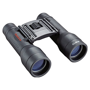 Leftfront of Tasco Essential Binoculars 16×32