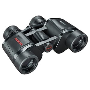 Leftfront of Tasco Essentials 7×35 Binoculars