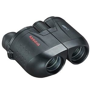 Leftfront of Tasco Essentials Binoculars 10×25