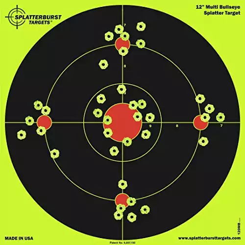 Splatterburst Targets LLC Multi Bullseye