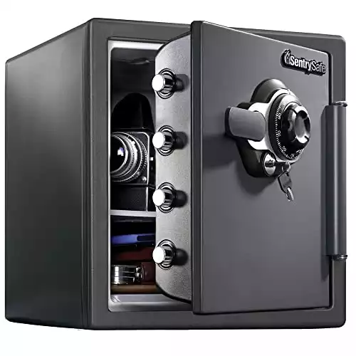 Combination Fire Safe by Sentrysafe SFW123DSB