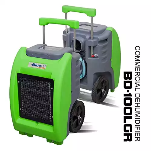 BlueDri BD-100LGR Commercial Dehumidifier