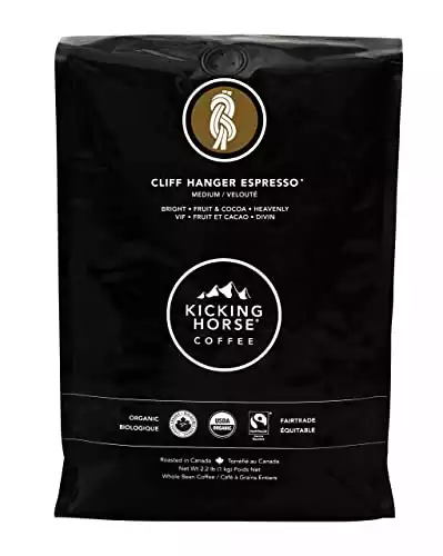 Kicking Horse Cliff Hanger Medium Roast Espresso Beans